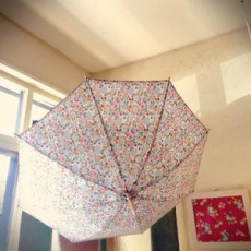 リバティの日傘