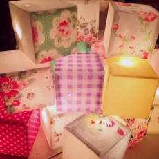 ランプ作り♪ ランプ作り♪